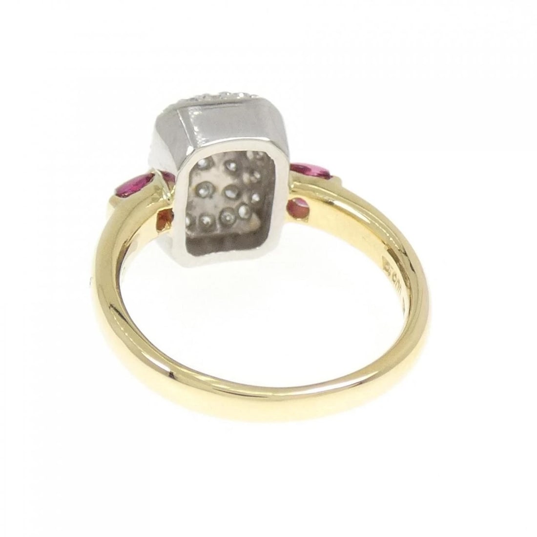 K18YG/PT900 RUBY RING - 3