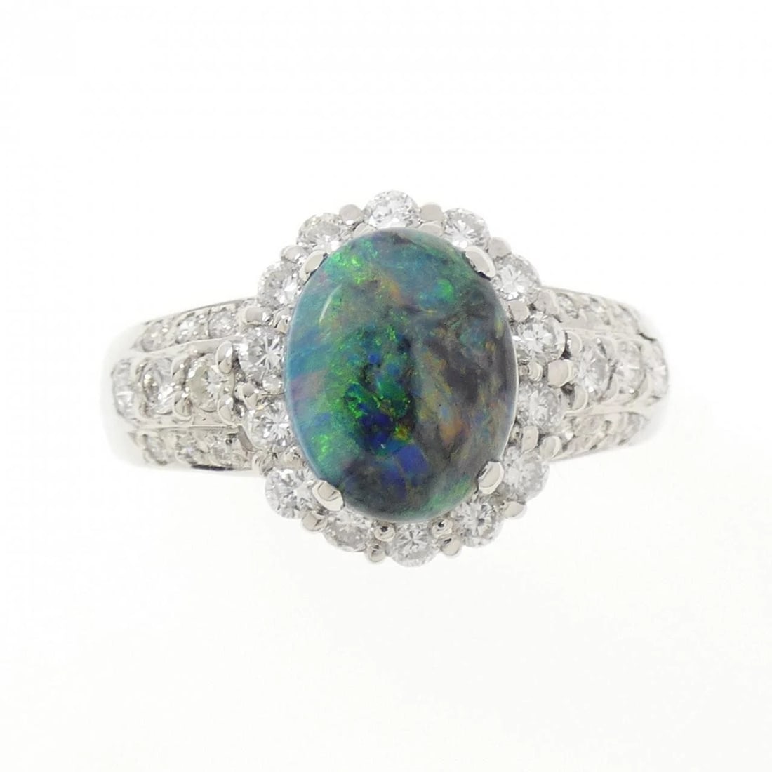 PT900 BLACK OPAL RING - 2