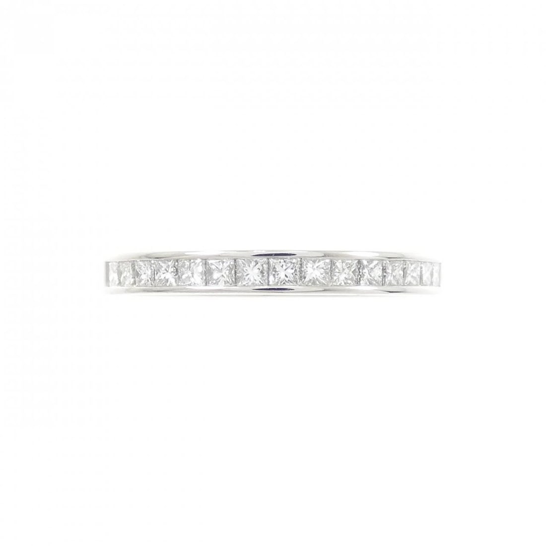 PT950 HALF ETERNITY DIAMOND RING - 2