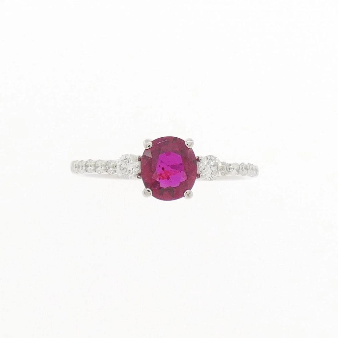 PT900 UNHEATED RUBY RING - 2
