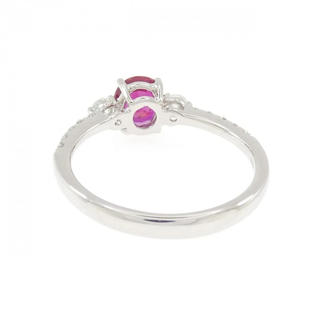 PT900 UNHEATED RUBY RING - 3