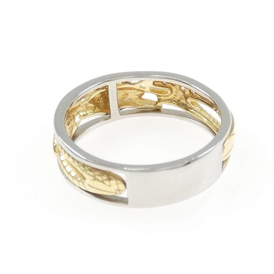 K18YG/PT950 RUBY RING - 3