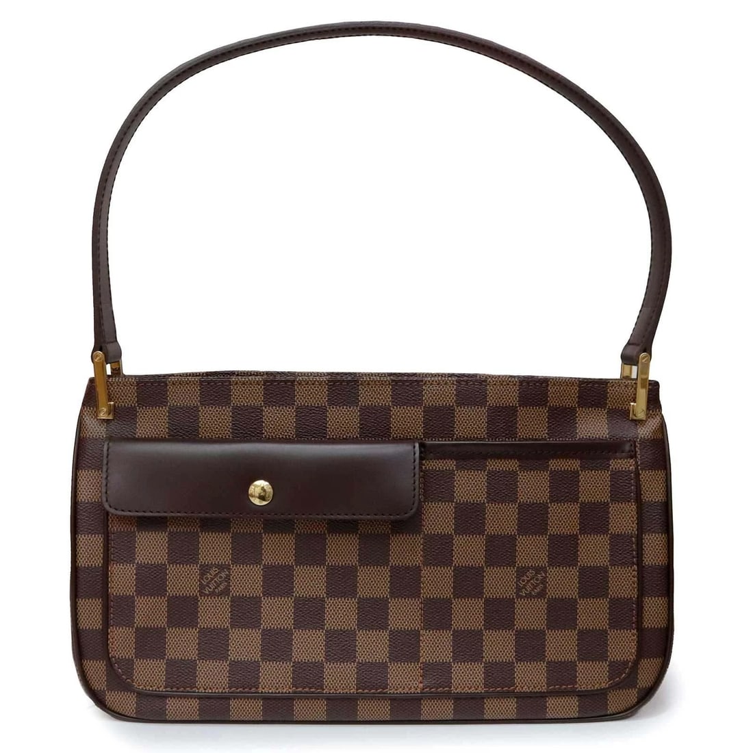 LOUIS VUITTON OLAV PM DAMIER: LOUIS VUITTON Olav PM Damier Brand: LOUIS VUITTON Type/Style: Handbag Material: Damier Color: Brown Size: W: 31cm x H: 18cm x D: 7cm Accessories: None Accessories Notice: When purchasing pre-owned