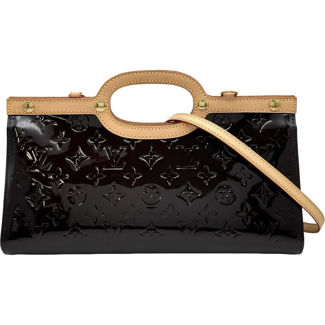 LOUIS VUITTON DRIVE AMARANTE VERNIS SHOULDER BAG: Louis Vuitton Drive Amarante Vernis Shoulder Bag Brand: LOUIS VUITTON Type/Style: Shoulder Bag Material: Vernis Color: Amarant Size: W: 32cm / H: 17cm / D: 10cm Accessories: None Accessories Notice: