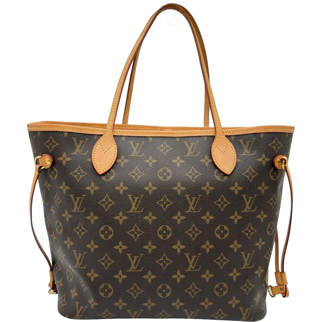 LOUIS VUITTON BROWN MONOGRAM CANVAS TOTE BAG: LOUIS VUITTON Brown Monogram Canvas Tote Bag Brand: LOUIS VUITTON Type/Style: Tote Bag Material: Monogram Canvas Color: brown Size: W: 32cm / H: 29cm / D: 15.5cm Accessories: None Accessories Notice: