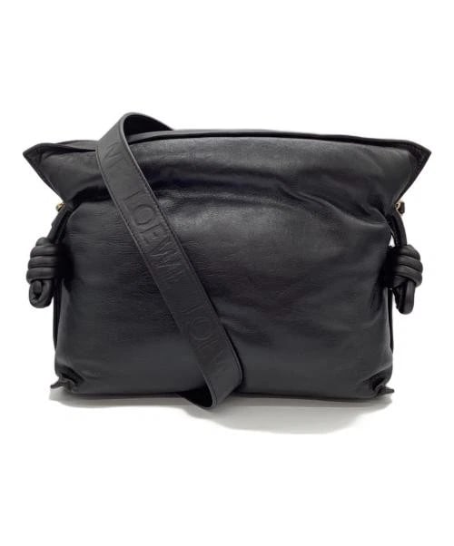 LOEWE PUFFER FLAMENCO CLUTCH BAG: LOEWE Puffer Flamenco Clutch Bag Brand: LOEWE Type/Style: Clutch Bag Material: None Color: Black Size: H:20cm / W:29cm / D:10cm Accessories: None Accessories Notice: When purchasing pre-owned goods,