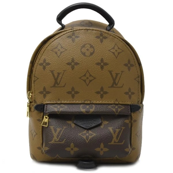 LOUIS VUITTON BACKPACK MINI MONOGRAM REVERSE: Louis Vuitton Backpack Mini Monogram Reverse Brand: LOUIS VUITTON Type/Style: Backpack Material: Monogram Reverse Color: None Size: W:15.5cm x H:22cm x D:9cm Accessories: None Accessories