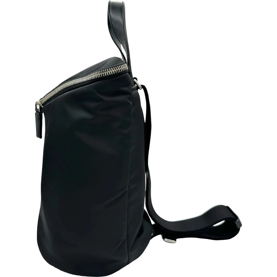 PRADA TRIANGLE LOGO ONE SHOULDER BAG - 4