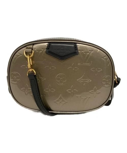 LOUIS VUITTON MONOGRAM VERNIS BELT BAG: LOUIS VUITTON Monogram Vernis Belt Bag Brand: LOUIS VUITTON Type/Style: Belt Bag Material: None Color: Metallic Gray Size: H:12.5cm / W:18cm / D:5cm Accessories: None Accessories Notice: W
