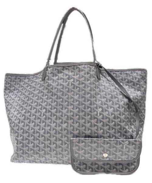 GOYARD SAINT LOUIS GM TOTE BAG: GOYARD Saint Louis GM Tote Bag Brand: GOYARD Type/Style: Tote Bag Material: Goyardin Kabas Color: Gray Size: H:30.0cm / W:38.0cm / D:19.0cm Accessories: None Accessories Notice: When purchasing
