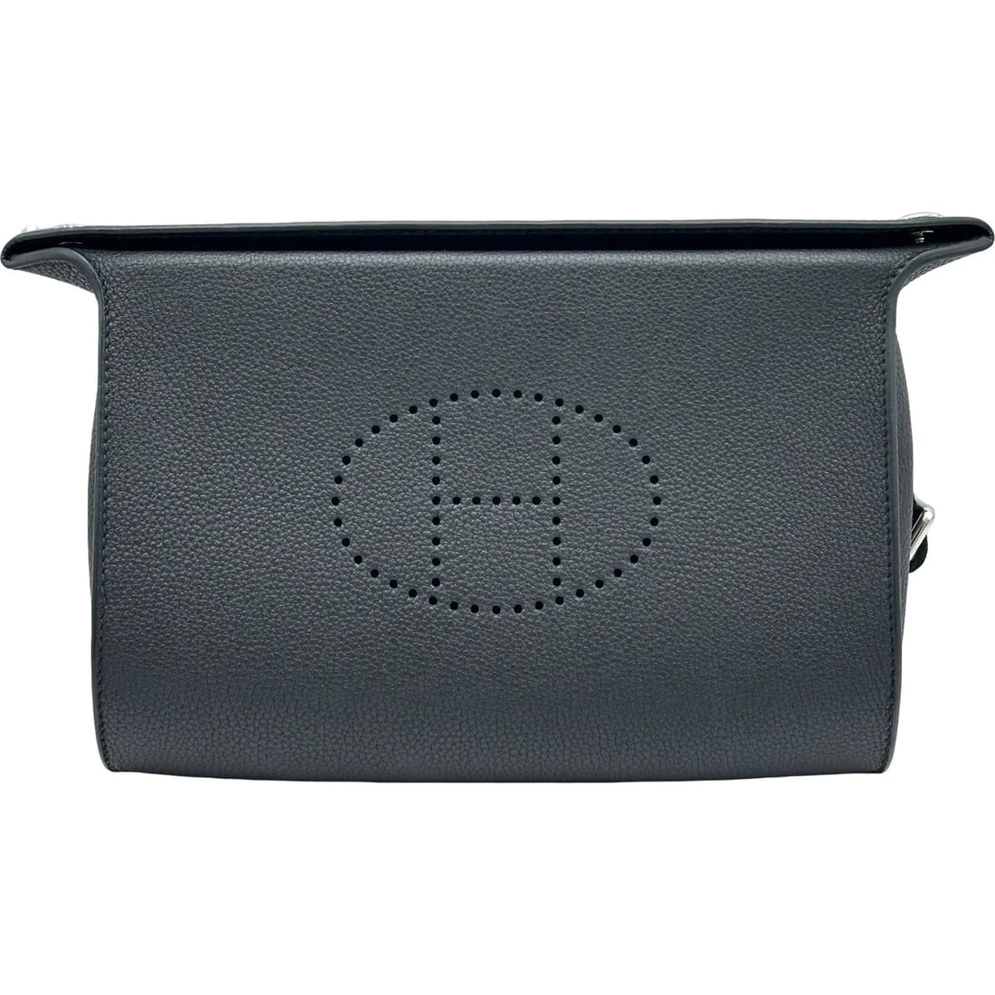 HERMES VIDPOCHE W STAMP BLACK SHW TOGO SHOULDER BAG: HERMES Vidpoche W Stamp Black SHW Togo Shoulder Bag Brand: HERMES Type/Style: Shoulder Bag Material: Togo Color: Black / SV Hardware Size: W: 21.5cm / H: 13.5cm / D: 3.5cm Accessories: None