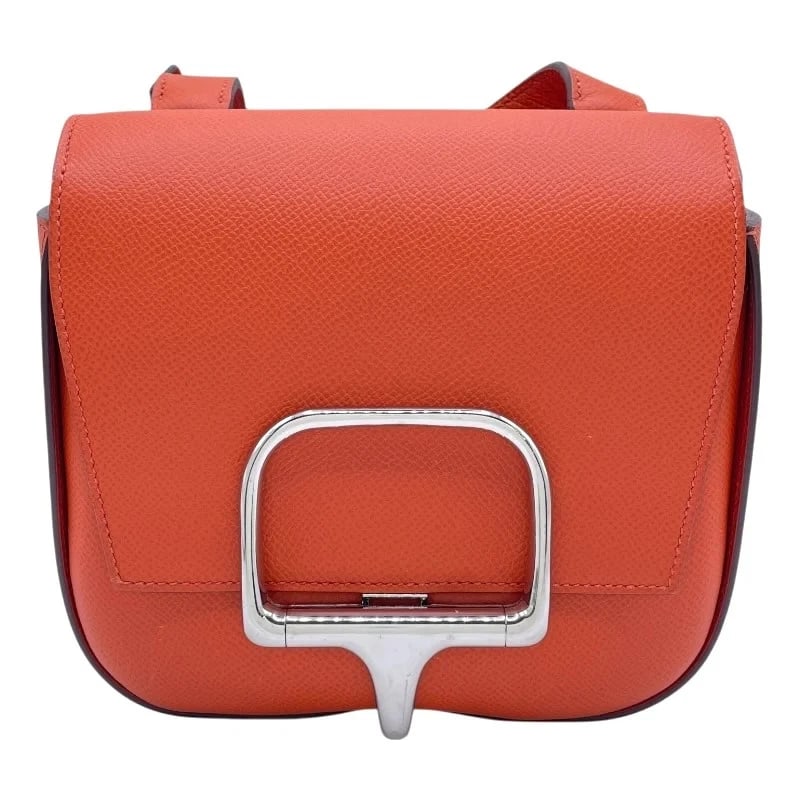 HERMES DELLA CAVALLERIA MINI U STAMP ETOUPE: HERMES Della Cavalleria Mini U Stamp Etoupe Brand: HERMES Type/Style: Shoulder Bag Material: Epson Color: Tailbat GD Hardware Size: W: 16.5cm / H: 16cm / D: 5cm Accessories: None Accessories Notice: