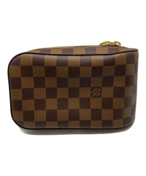 LOUIS VUITTON DAMIER GERONIMOS: LOUIS VUITTON Damier Geronimos Brand: LOUIS VUITTON Type/Style: Shoulder Bag Material: Damier Color: Brown Size: W:21cm / D:6cm Accessories: None Accessories Notice: When purchasing pre-owned goods,