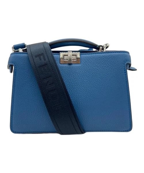 FENDI SHOULDER BAG: FENDI Shoulder Bag Brand: FENDI Type/Style: Shoulder Bag Material: None Color: Blue Size: H:14cm / W:21cm / D:6cm Accessories: None Accessories Notice: When purchasing pre-owned goods, ple