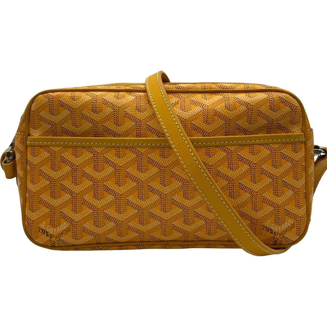 GOYARD YELLOW GOYARDINE CANVAS SHOULDER BAG (1 of 4)