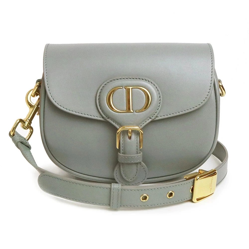CHRISTIAN DIOR BOBBY SMALL SHOULDER BAG: Christian Dior Bobby Small Shoulder Bag Brand: Christian Dior Type/Style: Shoulder Bag Material: Box Calf Color: Gray Size: W:18cm x H:14cm x D:4cm Accessories: None Accessories Notice: When