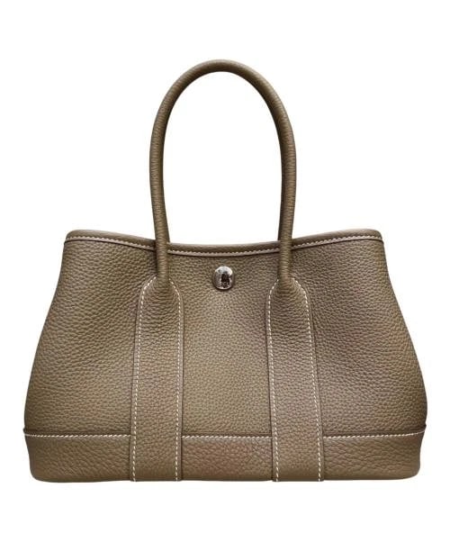 HERMES NEO GARDEN PARTY 23 SHW TOGO ETOUPE: HERMES Neo Garden Party 23 SHW Togo Etoupe Brand: HERMES Type/Style: Handbag Material: Togo Color: Etoupe X Silver Hardware Size: H:15.0cm / W:23.0cm / D:11.0cm Accessories: None Accessories Notice:
