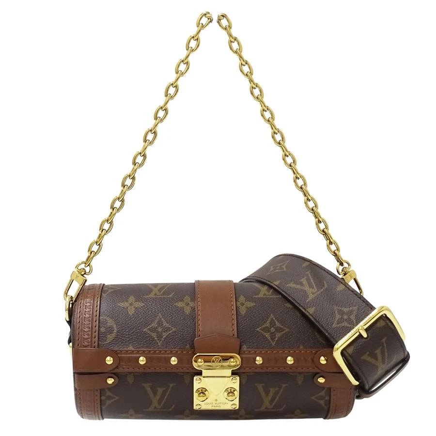 LOUIS VUITTON MONOGRAM HANDBAG SHOULDER BAG: Louis Vuitton Monogram Handbag Shoulder Bag Brand: Louis Vuitton Type/Style: Shoulder Bag Material: Monogram Canvas Color: Monogram Size: W: 20cm / H: 10cm / D: 9.5cm Accessories: None Acc