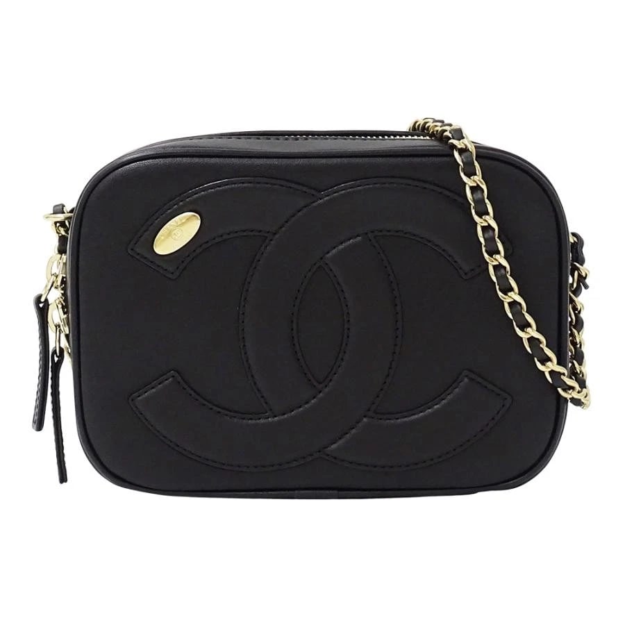 CHANEL SHOULDER BAG BLACK GHW MINI BAG: Chanel Shoulder Bag Black GHW Mini Bag Brand: Chanel Type/Style: Shoulder Bag Material: Leather Color: Black/Gold Hardware Size: W: 17cm / H: 12cm / D: 7cm Accessories: None Accessories No