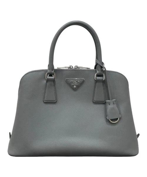 PRADA SAFFIANO: PRADA Saffiano Brand: PRADA Type/Style: Handbag Material: Saffiano Leather Color: Gray Size: H:21cm / W:32cm / D:13cm Accessories: None Accessories Notice: When purchasing pre-owned goods,