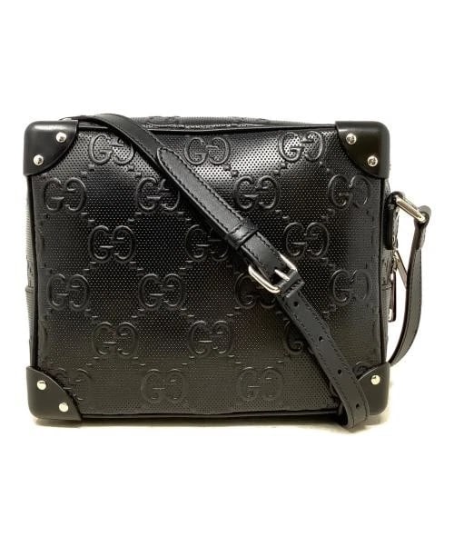 GUCCI GG SUPREME: GUCCI GG Supreme Brand: GUCCI Type/Style: Shoulder Bag Material: None Color: Black Size: H:19cm / W:22.5cm / D:10.5cm Accessories: None Accessories Notice: When purchasing pre-owned goods,