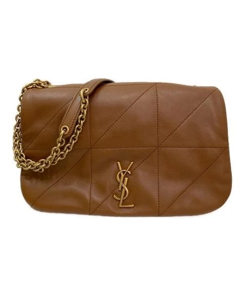 SAINT LAURENT PARIS JAMIE SMALL: Saint Laurent Paris Jamie Small Brand: Saint Laurent Paris Type/Style: Shoulder Bag Material: Leather Color: Brown Size: H:15cm / W:25cm / D:10cm Accessories: None Accessories Notice: When purchasing