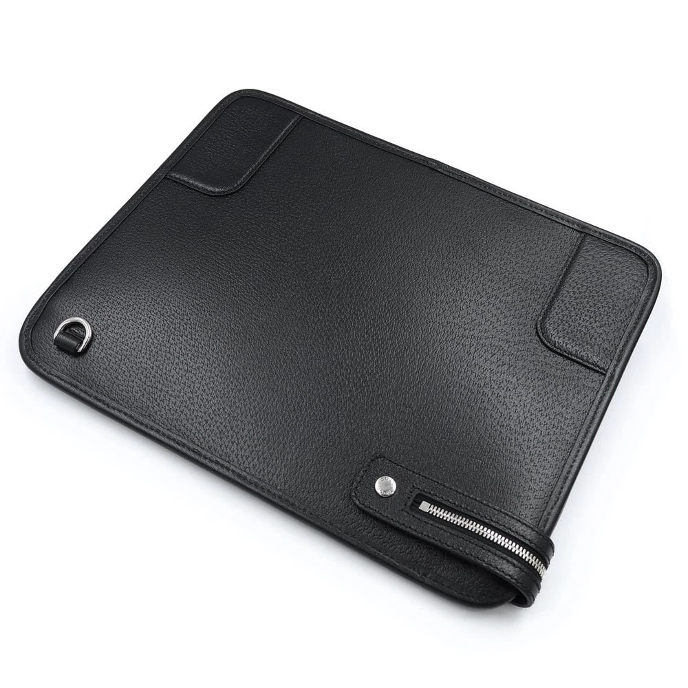 GUCCI INTERLOCKING G MESSENGER BAG BLACK - 4