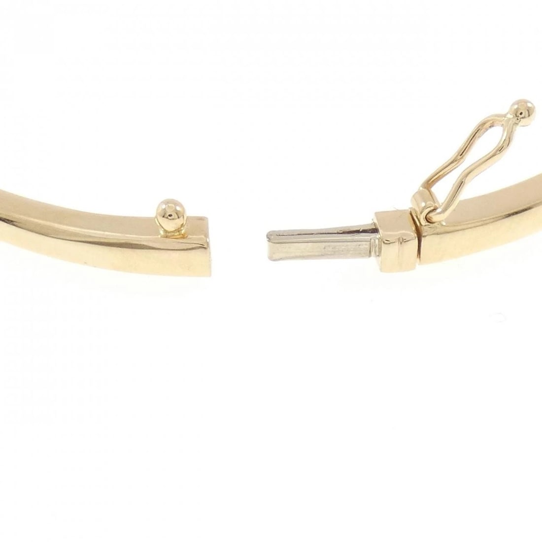 14K TYG EMERALD BANGLE - 3
