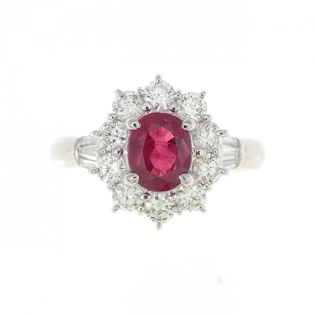 PT900 RUBY RING - 2