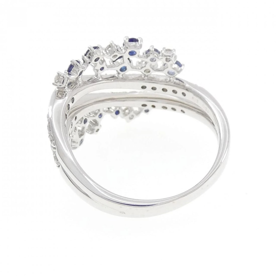 K18WG SAPPHIRE RING - 3