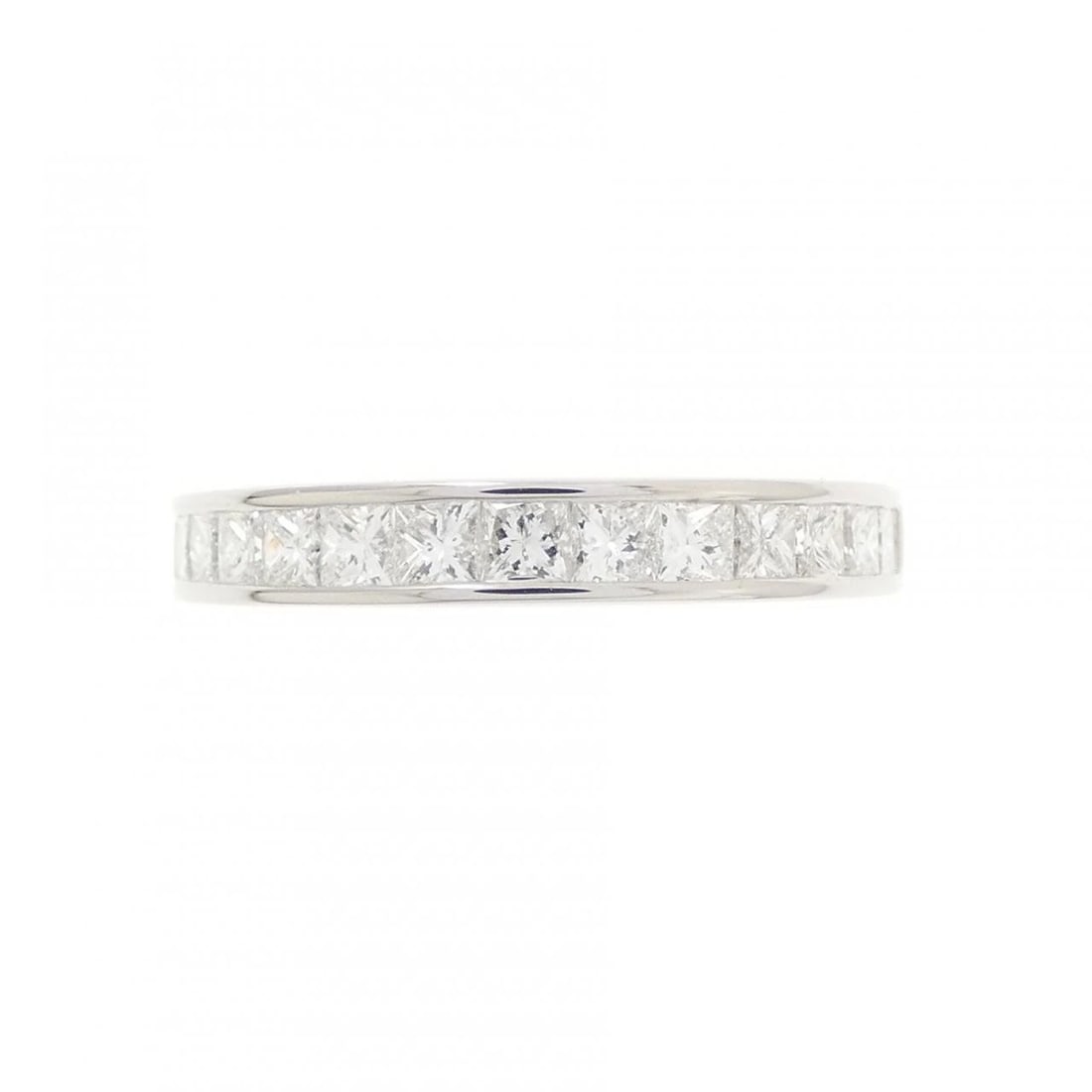 K18WG DIAMOND RING - 2