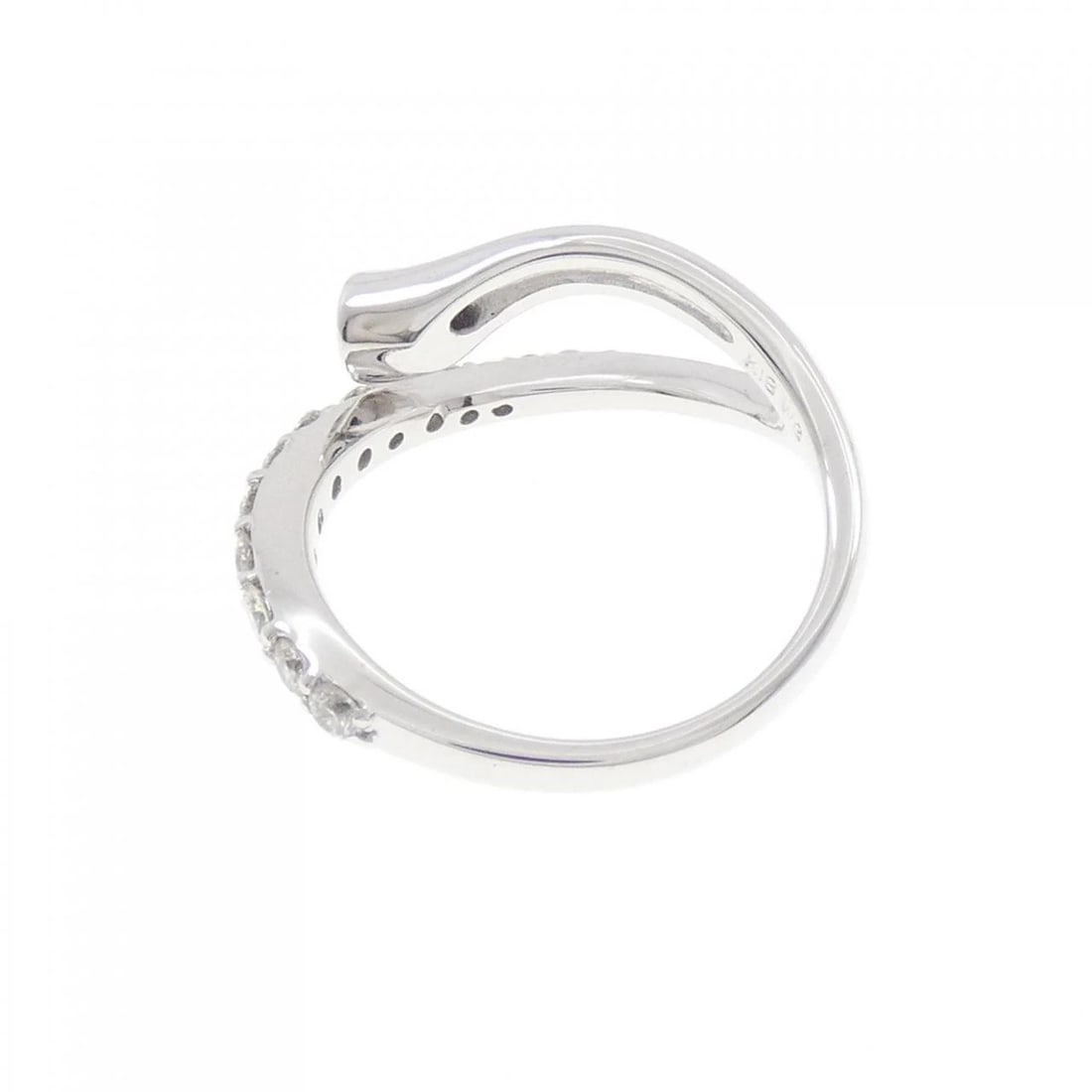 K18WG DIAMOND RING - 3