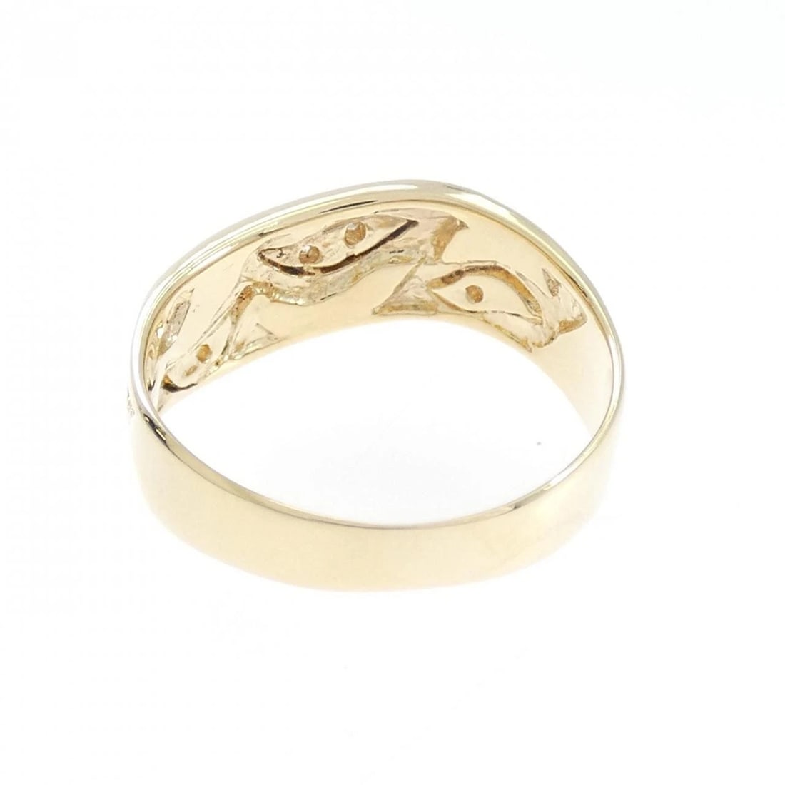 K18YG DIAMOND RING - 3