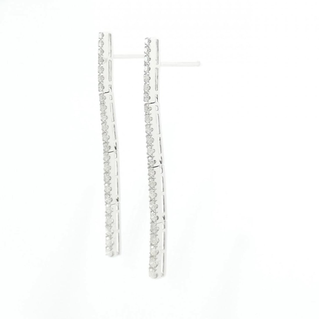 K18WG DIAMOND PIERCING - 2