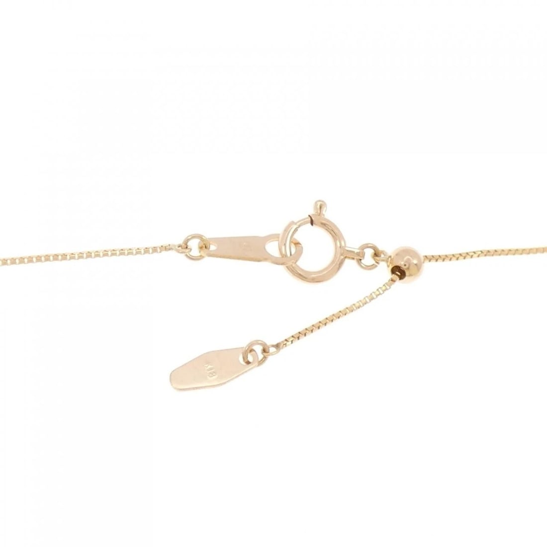 K18PG HEART SAPPHIRE NECKLACE - 4
