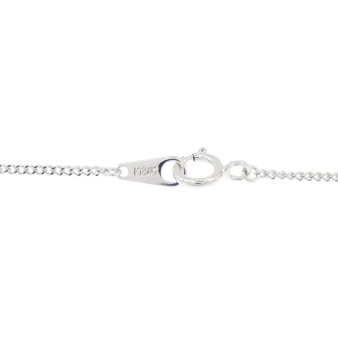 K18WG HEART RUBY NECKLACE - 4