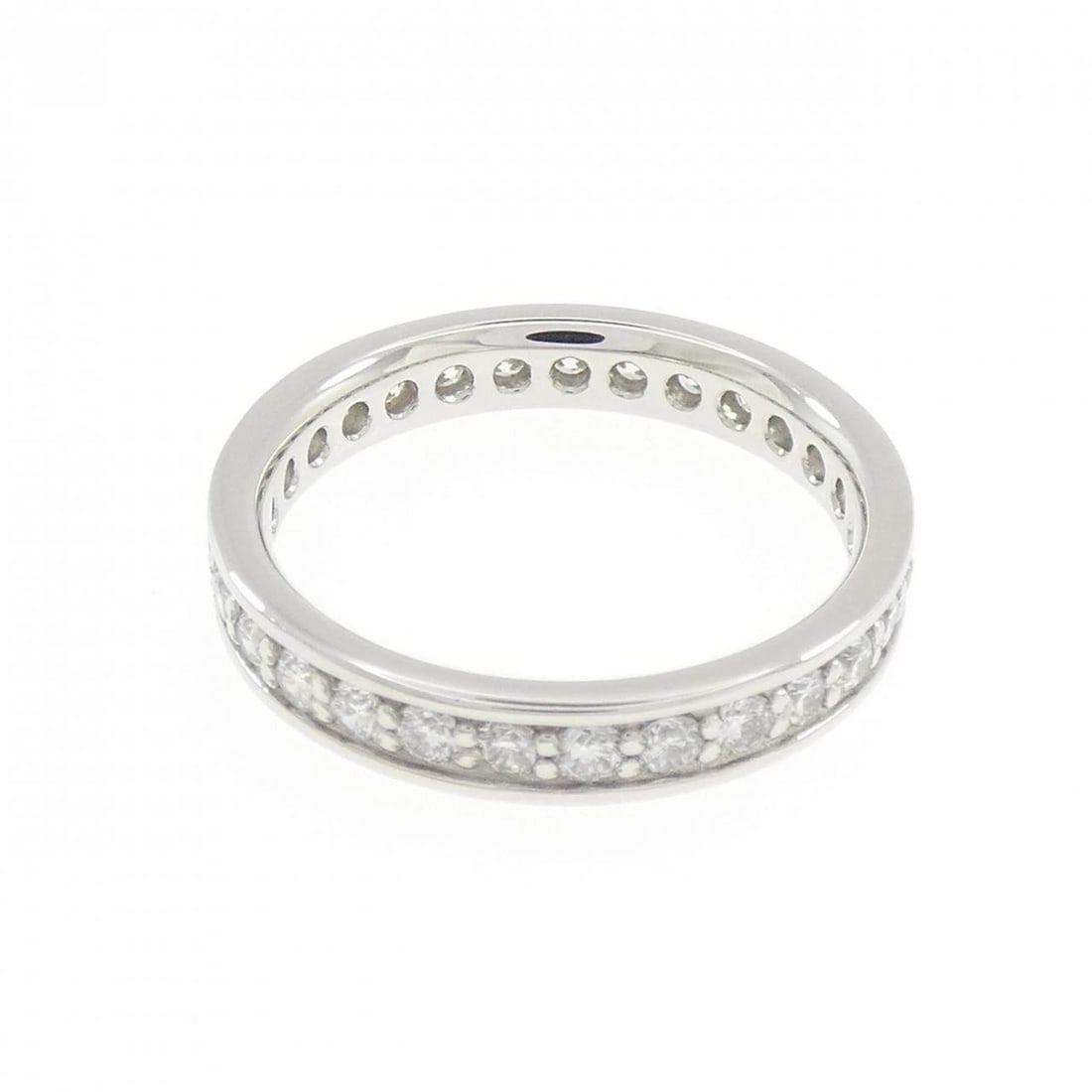 PT950 FULL ETERNITY DIAMOND RING - 2