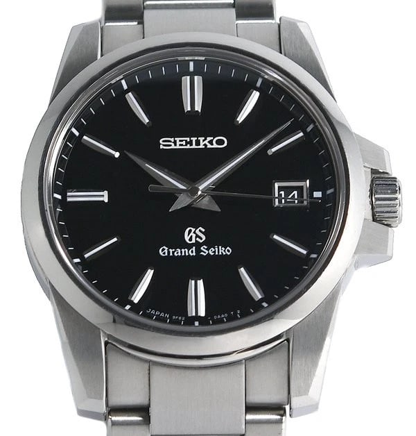 SEIKO WATCH GS GRAND SEIKO QUARTZ WATCH: Seiko Watch Gs Grand Seiko Quartz Watch Brand: SEIKO Type/Style: Wristwatch Material: SS Color: BLACK Size: Case size: 37mm Accessories: None Accessories Notice: When purchasing pre-owned