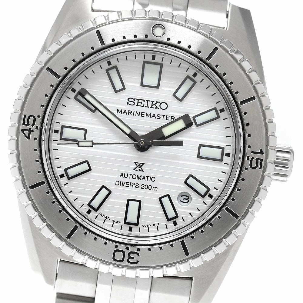 SEIKO WATCH PROSPEX MARINE MASTER WATCH: Seiko Watch Prospex Marine Master Watch Brand: SEIKO Type/Style: Wristwatch Material: SS Color: none Size: Case size: 39mm Wrist size: Approx. 18 + 3cm Accessories: None Accessories Notice