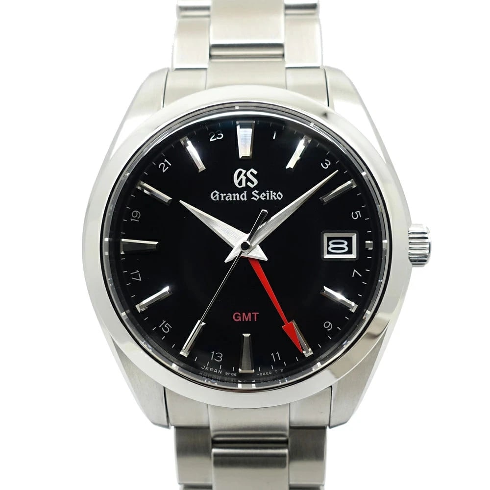 SEIKO WATCH GS GRAND SEIKO HERITAGE WATCH: Seiko Watch Gs Grand Seiko Heritage Watch Brand: SEIKO Type/Style: Wristwatch Material: SS Color: BLACK DIAL Size: Case size: 40mm Wrist size: Approx. 21.5cm Accessories: None Accessories