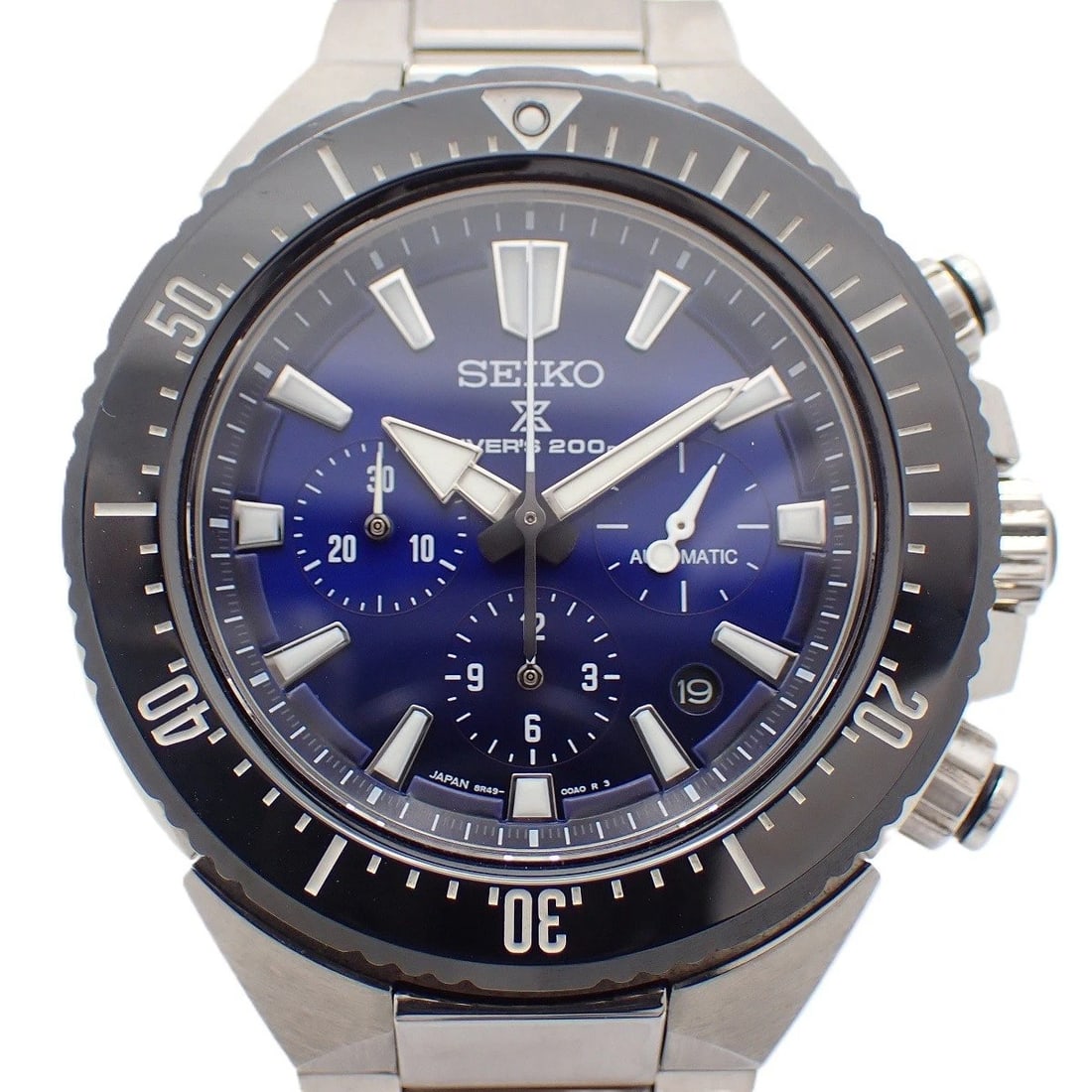 SEIKO WATCH PROSPEX DIVER SCUBA TRANSOCEAN WATCH: Seiko Watch Prospex Diver Scuba Transocean Watch Brand: SEIKO Type/Style: Wristwatch Material: Stainless steel / Ceramic Color: none Size: Case size: 46mm Wrist size: 19cm Accessories: None