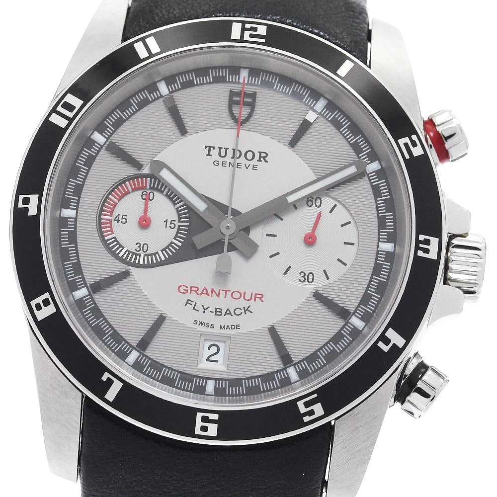 TUDOR WATCH GRAND TOUR CHRONO DATE AUTOMATIC WATCH: Tudor Watch Grand Tour Chrono Date Automatic Watch Brand: TUDOR Type/Style: Wristwatch Material: SS Color: none Size: Case size: 42mm Wrist size: Approx. 19cm Accessories: None Accessories