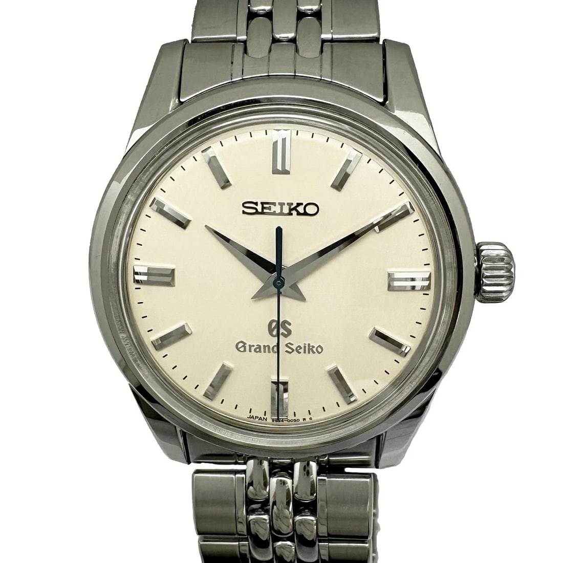 SEIKO WATCH GS GRAND SEIKO MANUAL WINDING IVORY DIAL WATCH: Seiko Watch Gs Grand Seiko Manual Winding Ivory Dial Watch Brand: SEIKO Type/Style: Wristwatch Material: SS Color: IVORY DIAL Size: Case size: 37mm Wrist size: Approx. 20.5cm Accessories: None