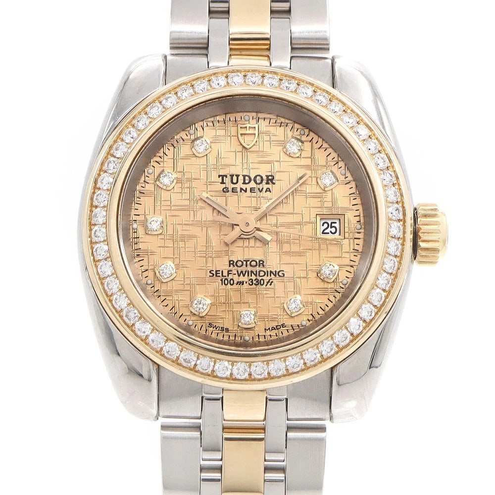 TUDOR WATCH CLASSIC DATE YELLOW GOLD/AUTOMATIC WO WATCH: Tudor Watch Classic Date Yellow Gold/Automatic Wo Watch Brand: TUDOR Type/Style: Wristwatch Material: YG/SS Color: none Size: Case size: 28mm Wrist size: Approx. 17 cm Accessories: None Accessories