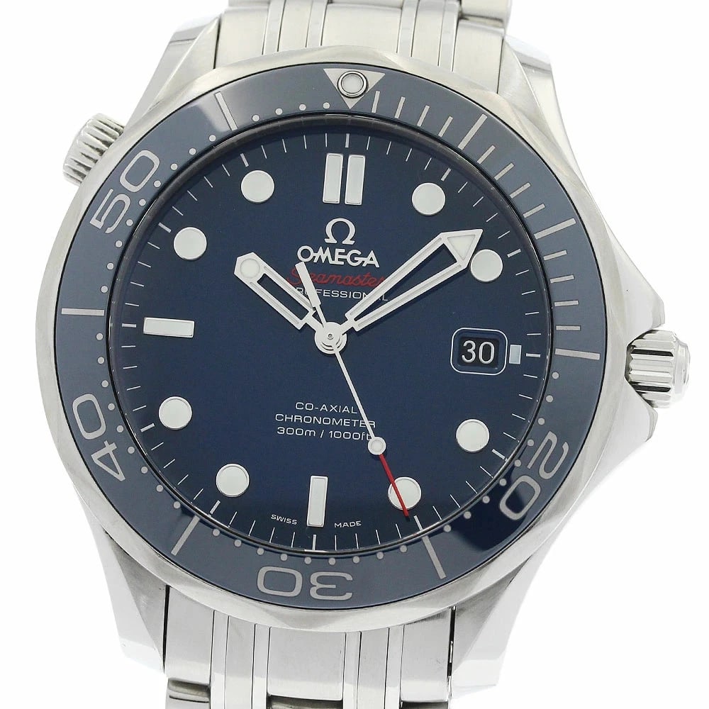 OMEGA WATCH SEAMASTER DIVER 300M DATE CO-AXIAL AUTOMATIC WATCH: Omega Watch Seamaster Diver 300M Date Co-Axial Automatic Watch Brand: OMEGA Type/Style: Wristwatch Material: SS Color: none Size: Case size: 41mm Wrist size: Approx. 18cm Accessories: None