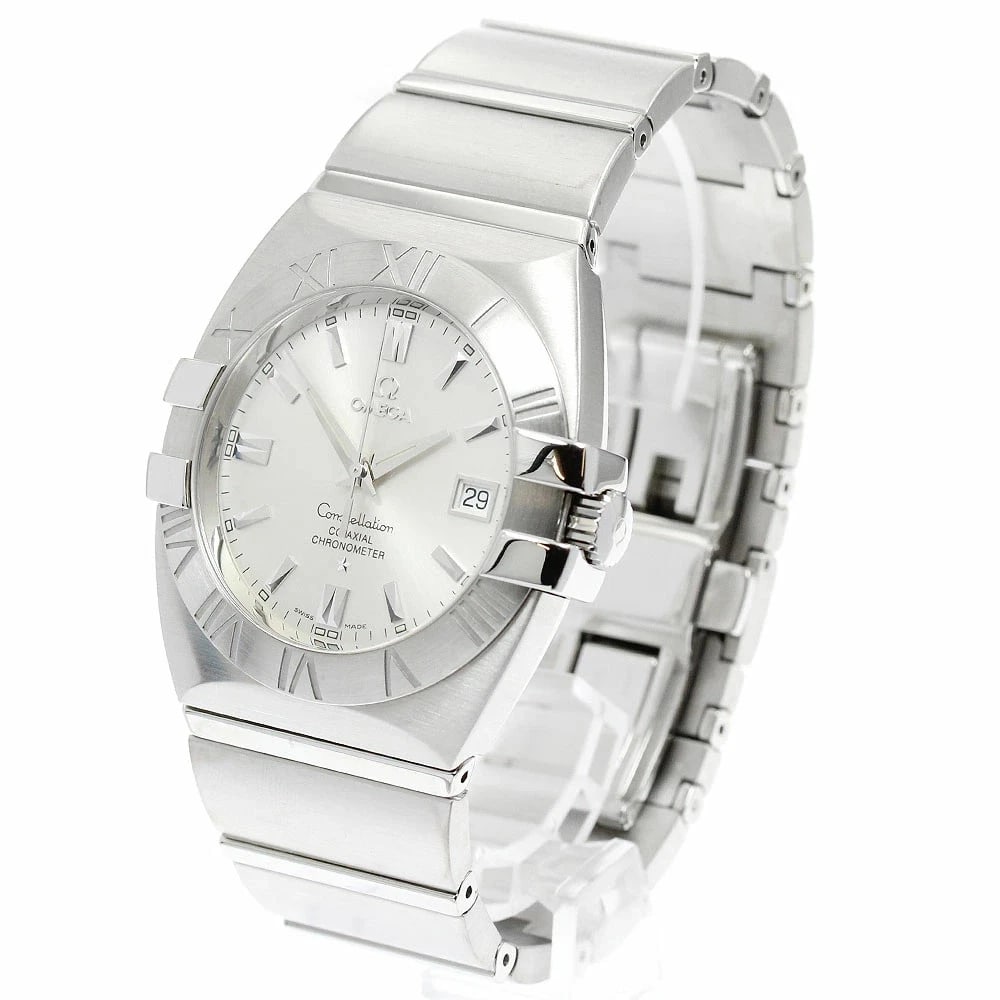 OMEGA WATCH CONSTELLATION DOUBLE EAGLE DATE AUTOMATIC WATCH - 2