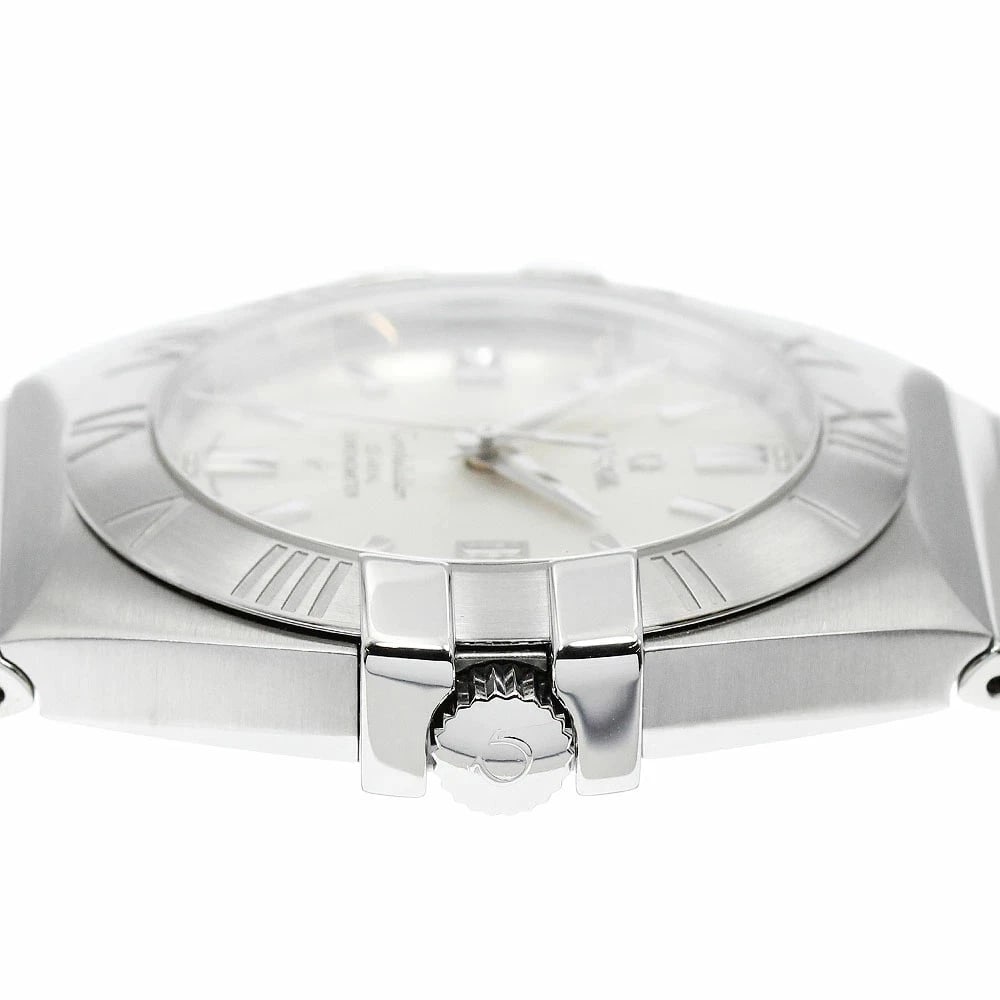 OMEGA WATCH CONSTELLATION DOUBLE EAGLE DATE AUTOMATIC WATCH - 4