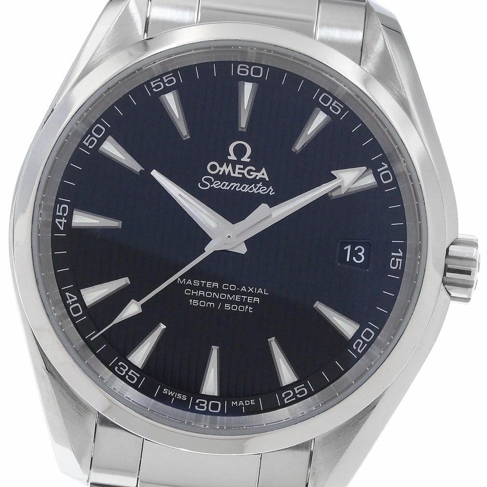 OMEGA WATCH SEAMASTER AQUA TERRA 150 DATE AUTOMATIC WATCH: Omega Watch Seamaster Aqua Terra 150 Date Automatic Watch Brand: OMEGA Type/Style: Wristwatch Material: SS Color: none Size: Case size: 42mm Wrist size: Approx. 18cm Accessories: None Acce