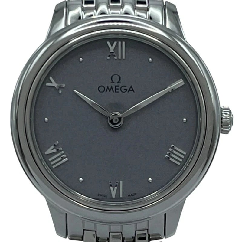 OMEGA WATCH DE VILLE PRESTIGE WATCH: Omega Watch De Ville Prestige Watch Brand: OMEGA Type/Style: Wristwatch Material: Stainless steel Color: BLUE Size: Case size: Approx. 27.5mm Wrist size: Approx. 17cm Accessories: None Acc