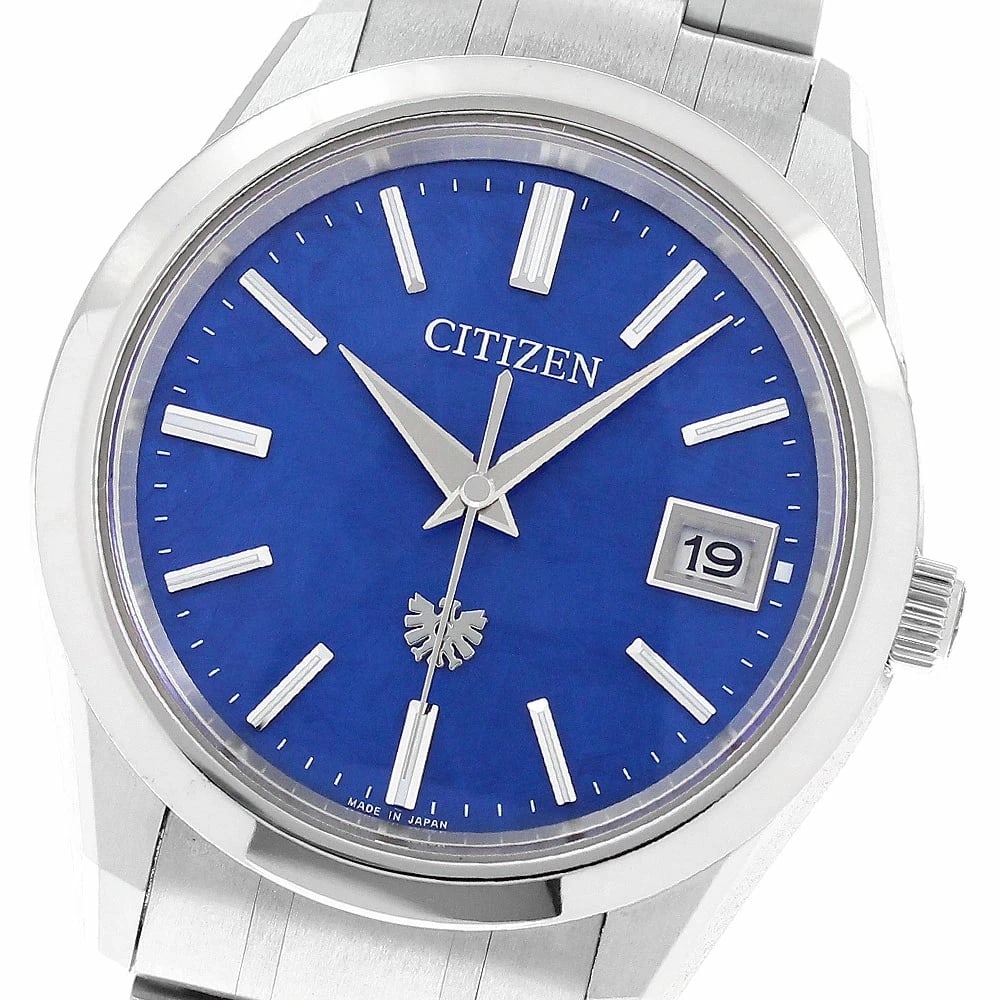 CITIZEN THE CITIZEN WATCH SOLAR TITANIUM BLUE DIAL WATCH: Citizen The Citizen Watch Solar Titanium Blue Dial Watch Brand: CITIZEN Type/Style: Wristwatch Material: Titanium Color: BLUE DIAL Size: Case size: 38mm Wrist size: 17.5cm + 1.5cm Accessories: Non